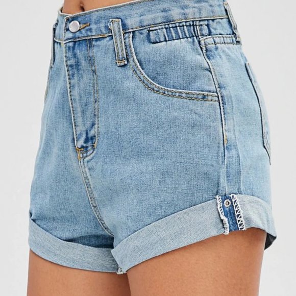 Zaful Pants - 🔥2/$30 High Waisted Denim Shorts Mom Jeans